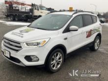 2017 Ford Escape 4x4 4-Door Sport Utility Vehicle Runs & Moves, Low Fuel, Body & Rust Damage