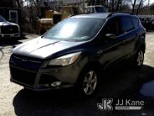 2016 Ford Escape 4x4 4-Door Sport Utility Vehicle Runs & Moves, Jump To Start, Rust & Body Damage