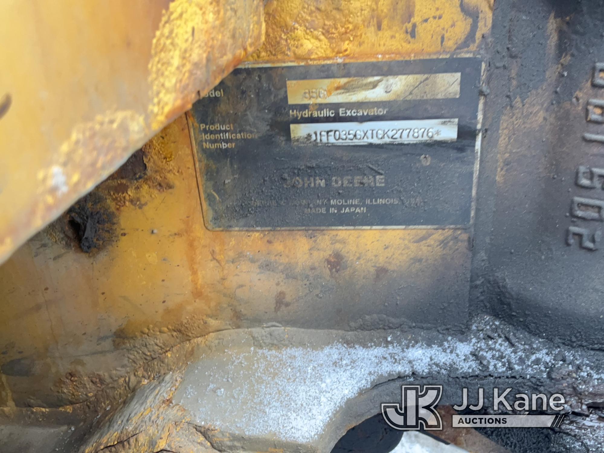 (Rome, NY) 2016 John Deere 35G Mini Hydraulic Excavator Runs, Moves & Operates, Body & Rust Damage