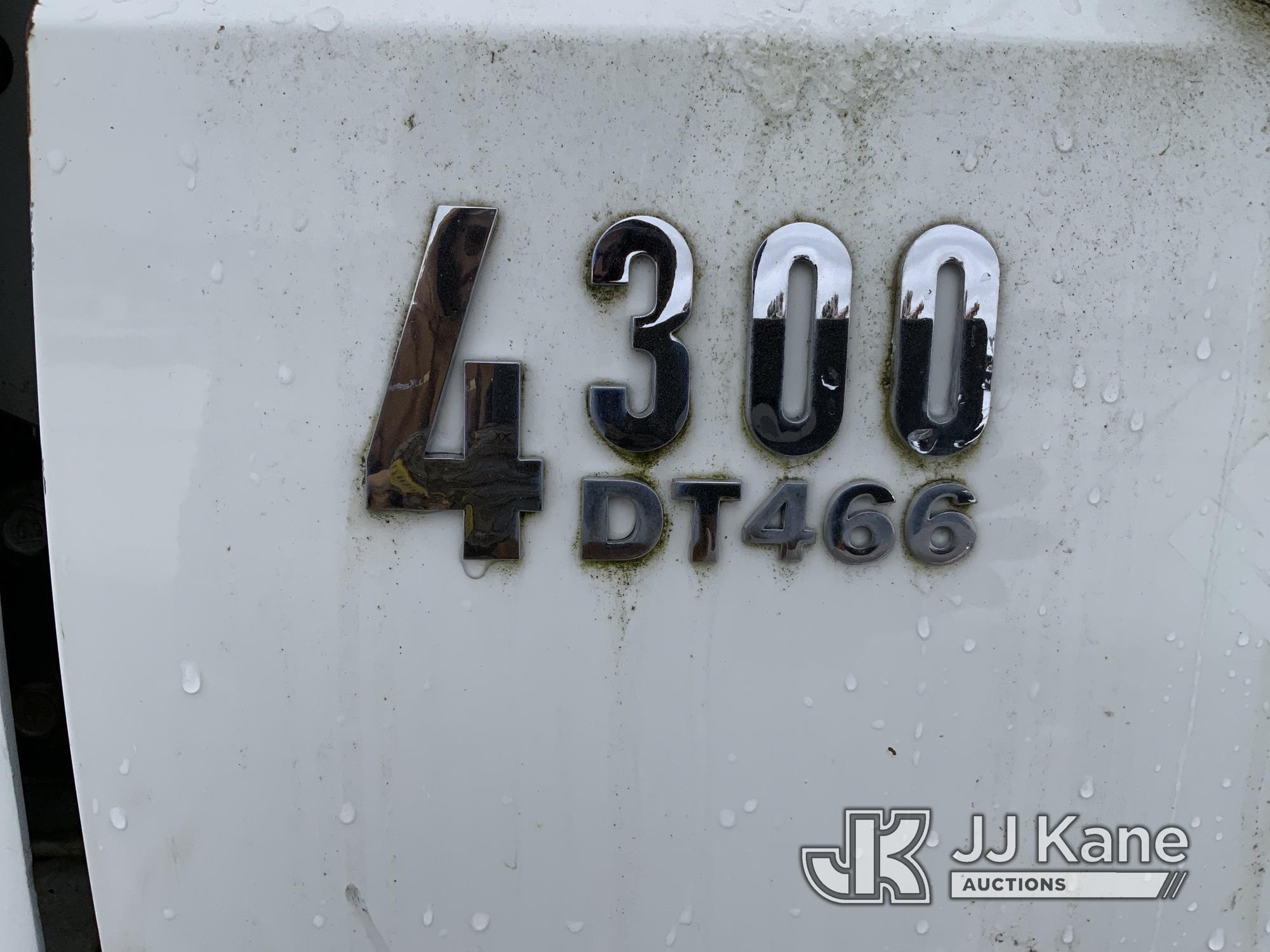 (Charlotte, MI) Altec DM45, Digger Derrick rear mounted on 2005 International 4300 Flatbed/Utility T