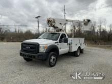 Altec AT200A, Non-Insulated Bucket Truck mounted behind cab on 2016 Ford F450 Service Truck Runs, Mo
