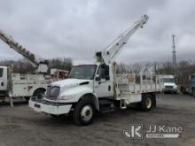 Terex/Telelect Commander 4045, Hydraulic Truck Crane mounted behind cab on 2007 International 4400 F