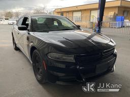 (Jurupa Valley, CA) 2018 Dodge Charger Police Package 4-Door Sedan Runs & Moves Bad Charging System,