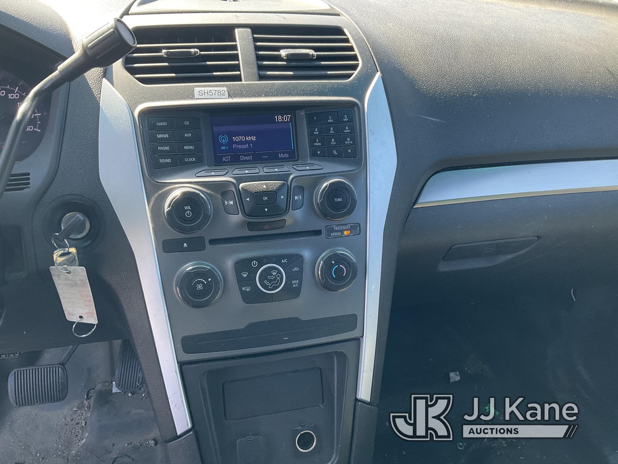(Jurupa Valley, CA) 2015 Ford Explorer AWD Police Interceptor 4-Door Sport Utility Vehicle Runs, Doe