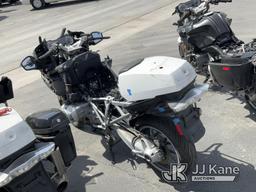 (Jurupa Valley, CA) 2018 BMW R1200RT Motorcycle Not Running , Stripped Of Parts