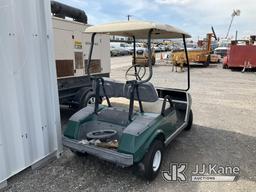 (Jurupa Valley, CA) 1990 Club Car Golf Cart Golf Cart Not Running, Missing Key, Missing Batteries, B