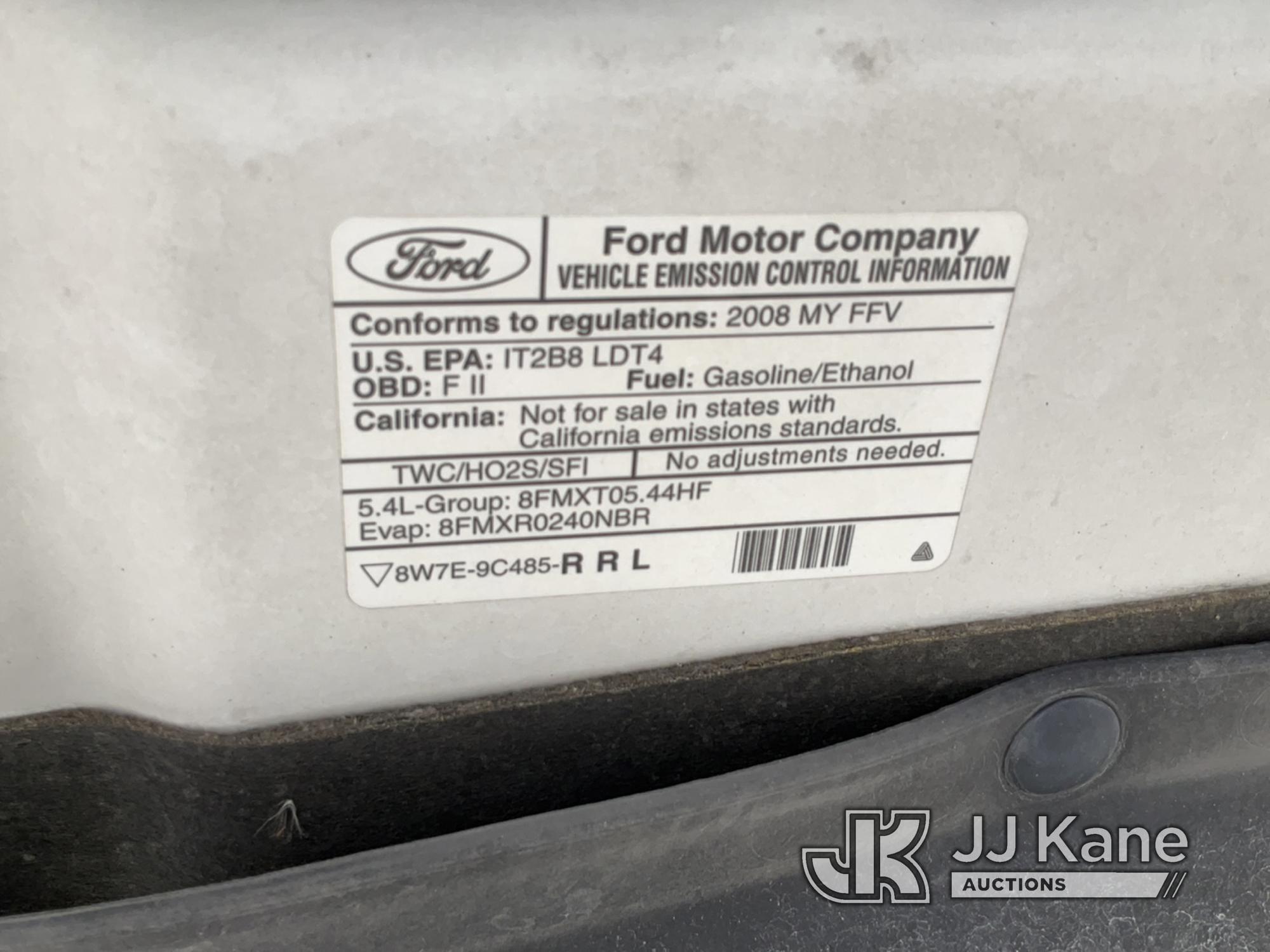(Salt Lake City, UT) 2008 Ford F150 4x4 Pickup Truck Runs & Drives