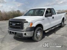 2014 Ford F150 4x4 Extended-Cab Pickup Truck Runs & Moves) (Wrecked Rear Bumper