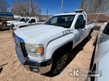 (Fort Defiance, AZ) 2016 GMC Sierra 2500HD 4x4 Pickup Truck Not Running, Condition Unknown) (Seller