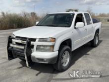 2010 Chevrolet Colorado 4x4 Crew-Cab Pickup Truck Runs & Moves) (Power Steering Issues