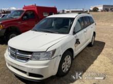 (Castle Rock, CO) 2018 Dodge Journey 4-Door Sport Utility Vehicle Not Running, Condition Unknown, Wr