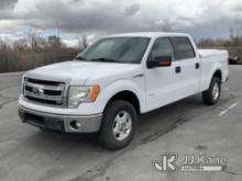 2014 Ford F150 4x4 Crew-Cab Pickup Truck Runs & Moves) (Check Engine Light On