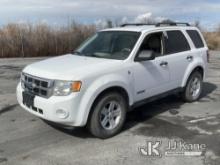 2008 Ford Escape Hybrid AWD 4-Door Sport Utility Vehicle Runs & Moves) (Bad Hybrid Batteries, Check 