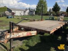 1996 Maxey T/A Tagalong Trailer Roadworthy, Lights & Tires Good, Pintle, 6 Round Plug
