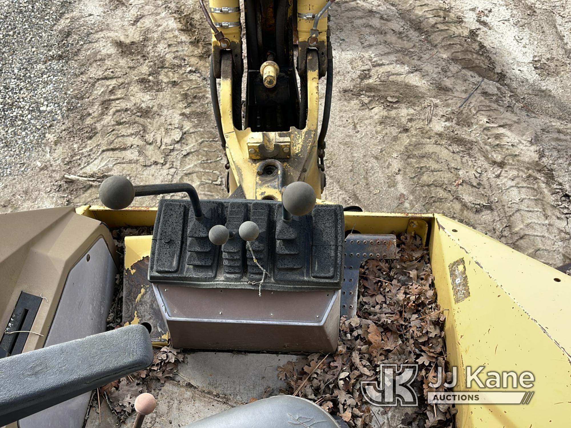 (Oakhurst, CA) Caterpillar 416 4x4 Tractor Loader Backhoe Runs & Operates