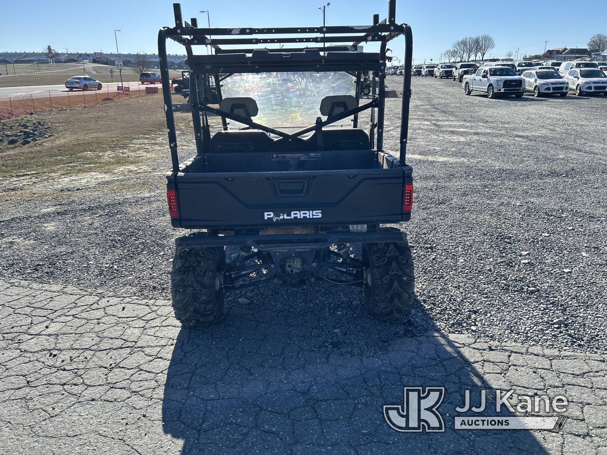 (Charlotte, NC) 2018 Polaris Ranger 570 4x4 Yard Cart Not Running, Condition Unknown, Trans Axle Cov