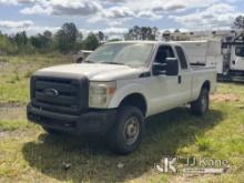 2013 Ford F250 4x4 Extended-Cab Pickup Truck Runs Rough, Moves, Shuts Off