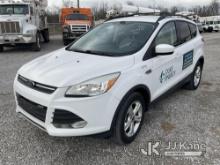 2014 Ford Escape 4x4 4-Door Sport Utility Vehicle Runs & Moves) (Check Engine Light On) (Duke Unit