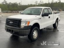 2011 Ford F150 4x4 Extended-Cab Pickup Truck, Co-Op Unit Runs, Moves