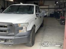 2016 Ford F150 4x4 Extended-Cab Pickup Truck Not Running, Condition Unknown,
Engine Parts Missing, 