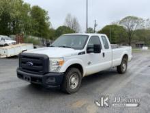 2014 Ford F250 Extended-Cab Pickup Truck Runs, Moves, Check Engine Light On, Minor Body Damage