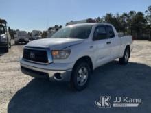 2012 Toyota Tundra 4x4 Crew-Cab Pickup Truck Runs & Moves) (Traction Control Light On, ABS Light On,