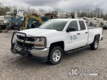 2017 Chevrolet Silverado 1500 4x4 Crew-Cab Pickup Truck Runs & Moves) (Duke Unit