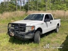 2014 Ford F150 4x4 Extended-Cab Pickup Truck Runs Rough, Does Not Move, Will Not Stay Running, Body 