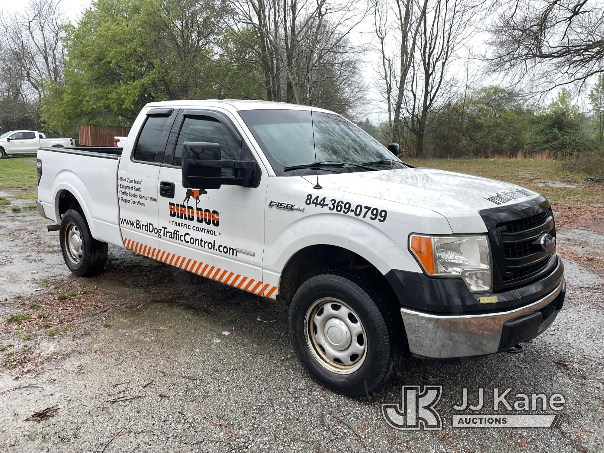 (Shelby, NC) 2014 Ford F150 4x4 Extended-Cab Pickup Truck Runs & Moves