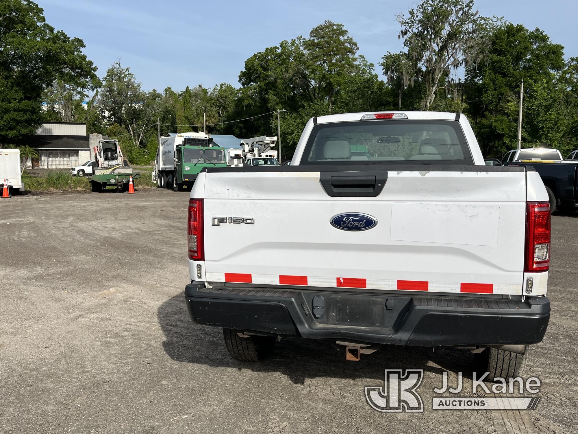 (Tampa, FL) 2017 Ford F150 4x4 Pickup Truck Runs & Moves) (Body Damage
