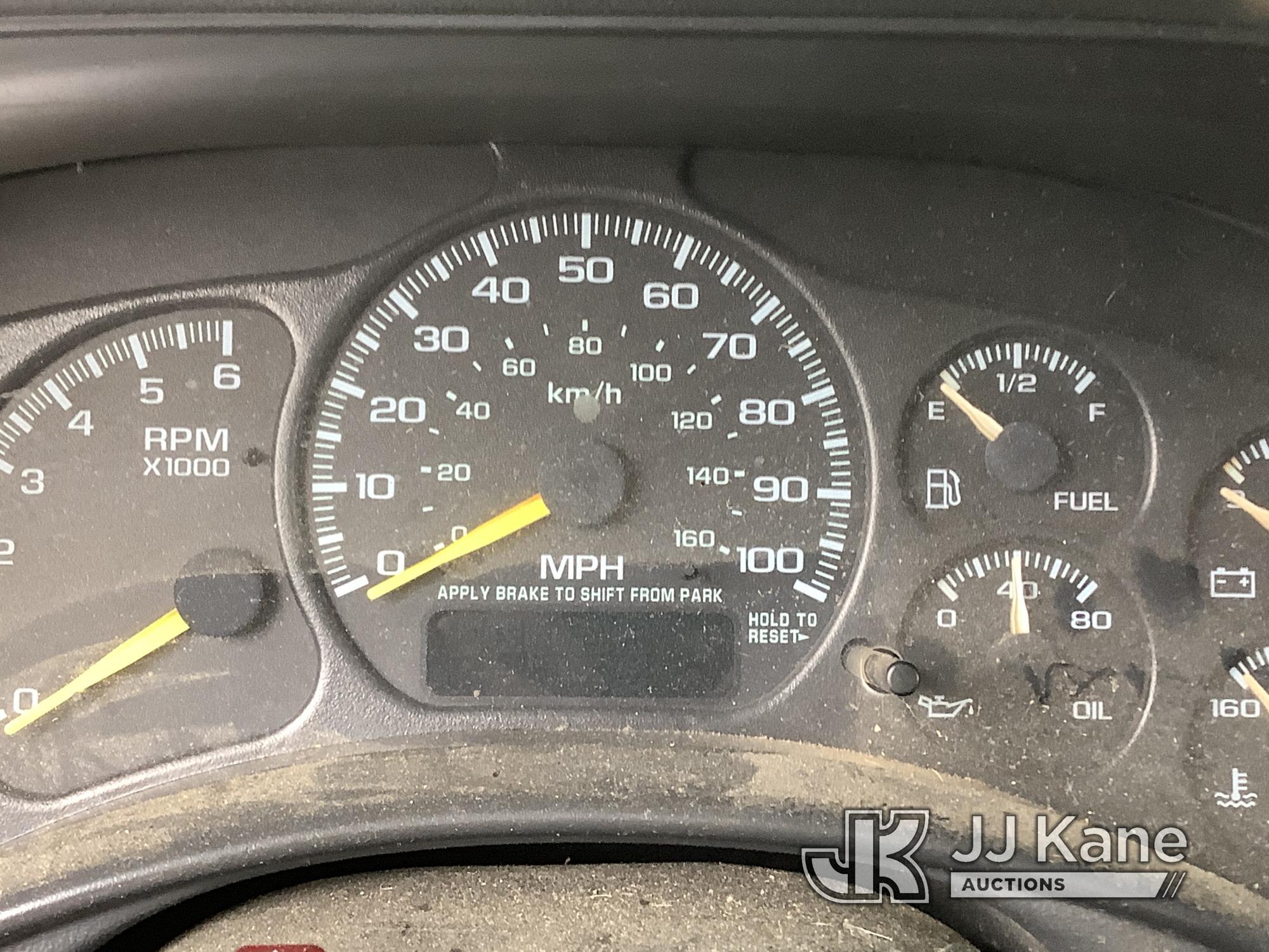 (Graysville, AL) 2000 Chevrolet Silverado 2500 4x4 Extended-Cab Pickup Truck Not Running, Condition
