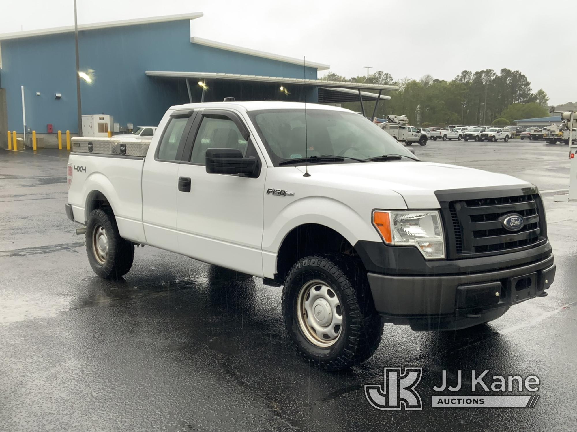 (Supply, NC) 2011 Ford F150 4x4 Extended-Cab Pickup Truck, Co-Op Unit Runs, Moves