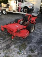 2013 Gravely 320 HD Riding Lawn Mower, Municipal Owned Not Running, Turns Over Will Not Start, Flat 