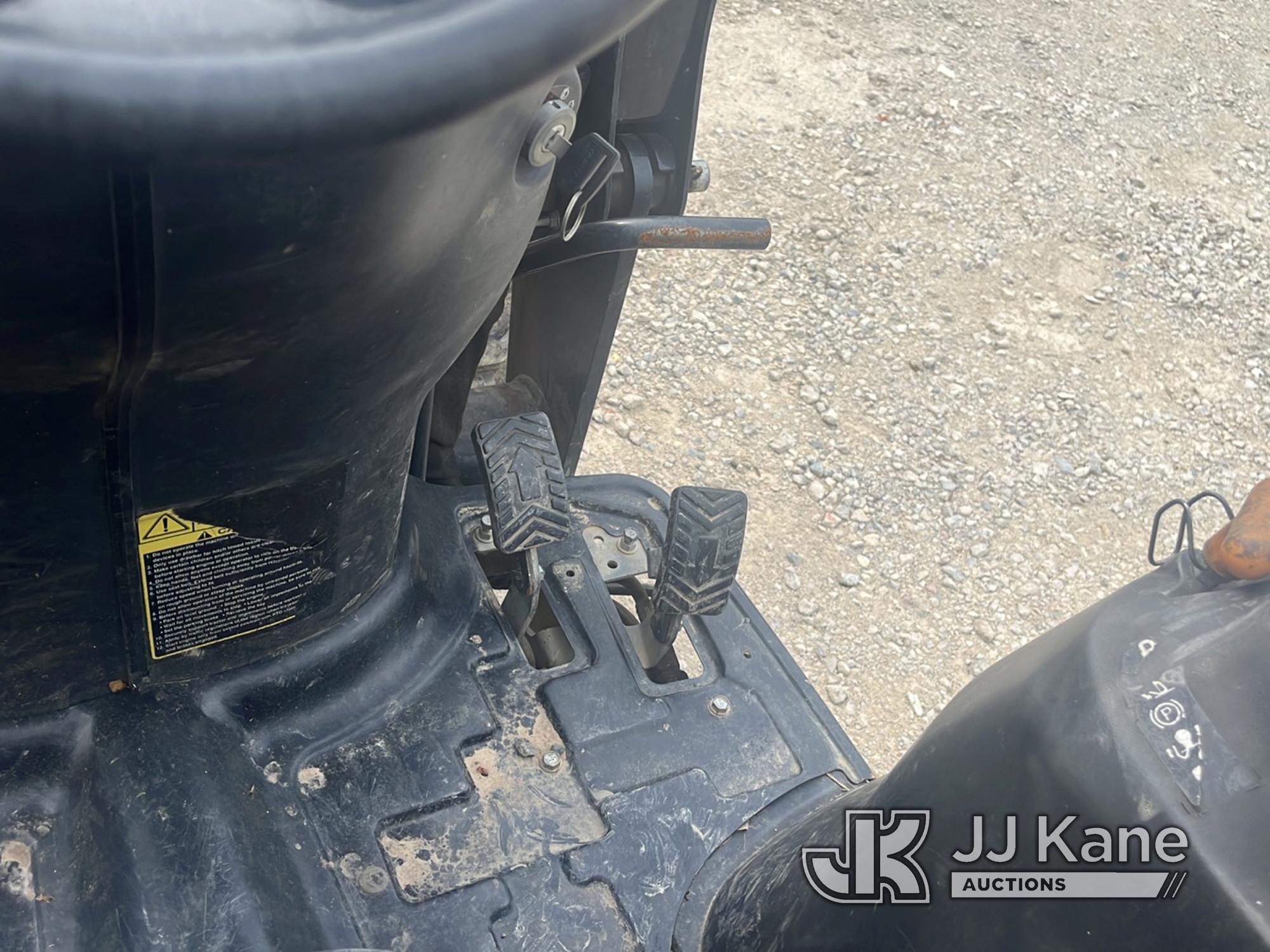 (Charlotte, NC) 2019 Yanmar SA24 MFWD Mini Tractor Loader Backhoe Runs, Moves & Operates) (Hood Dama