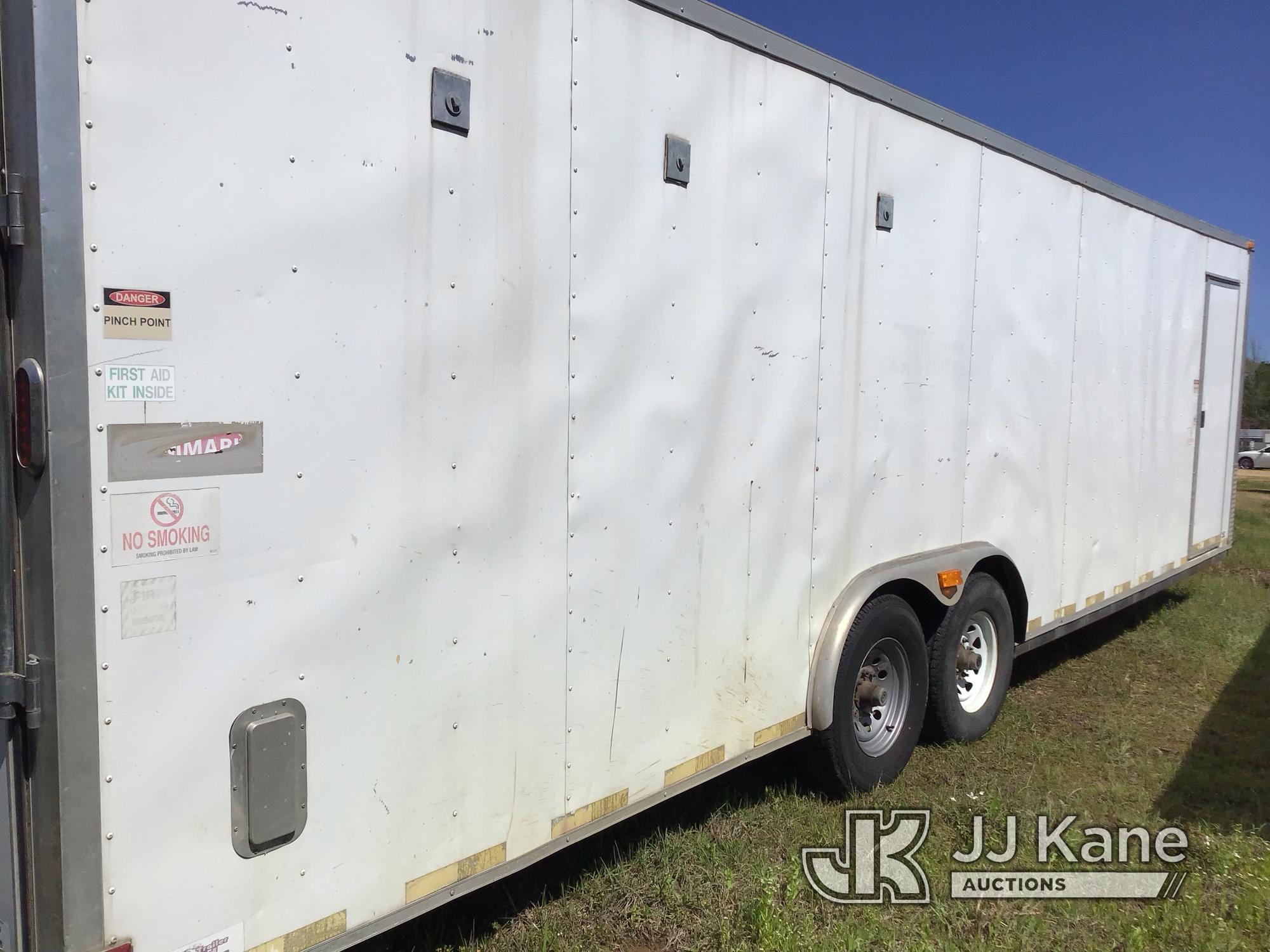 (Byram, MS) 2016 Arising Industries 8.528VTRW T/A Enclosed Cargo Trailer Side Door Locked