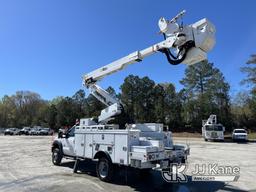 (Chester, VA) Altec AT40M, Articulating & Telescopic Material Handling Bucket Truck mounted behind c