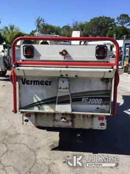 (Ocala, FL) 2016 Vermeer BC1000XL Chipper (12in Drum), trailer mtd No Title) (Runs, Needs a Muffler.