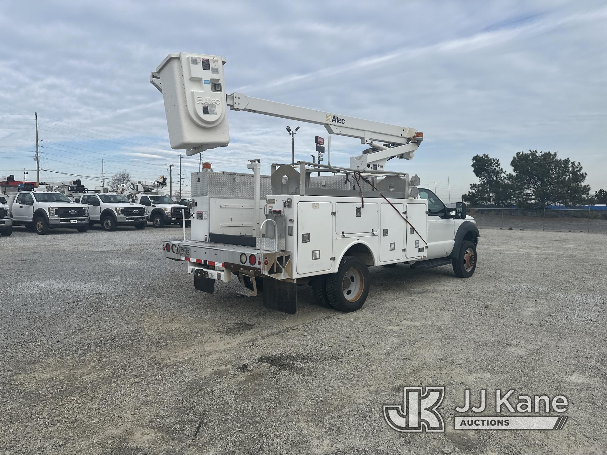 (Villa Rica, GA) Altec AT200-A, Telescopic Non-Insulated Bucket Truck mounted behind cab on 2012 For