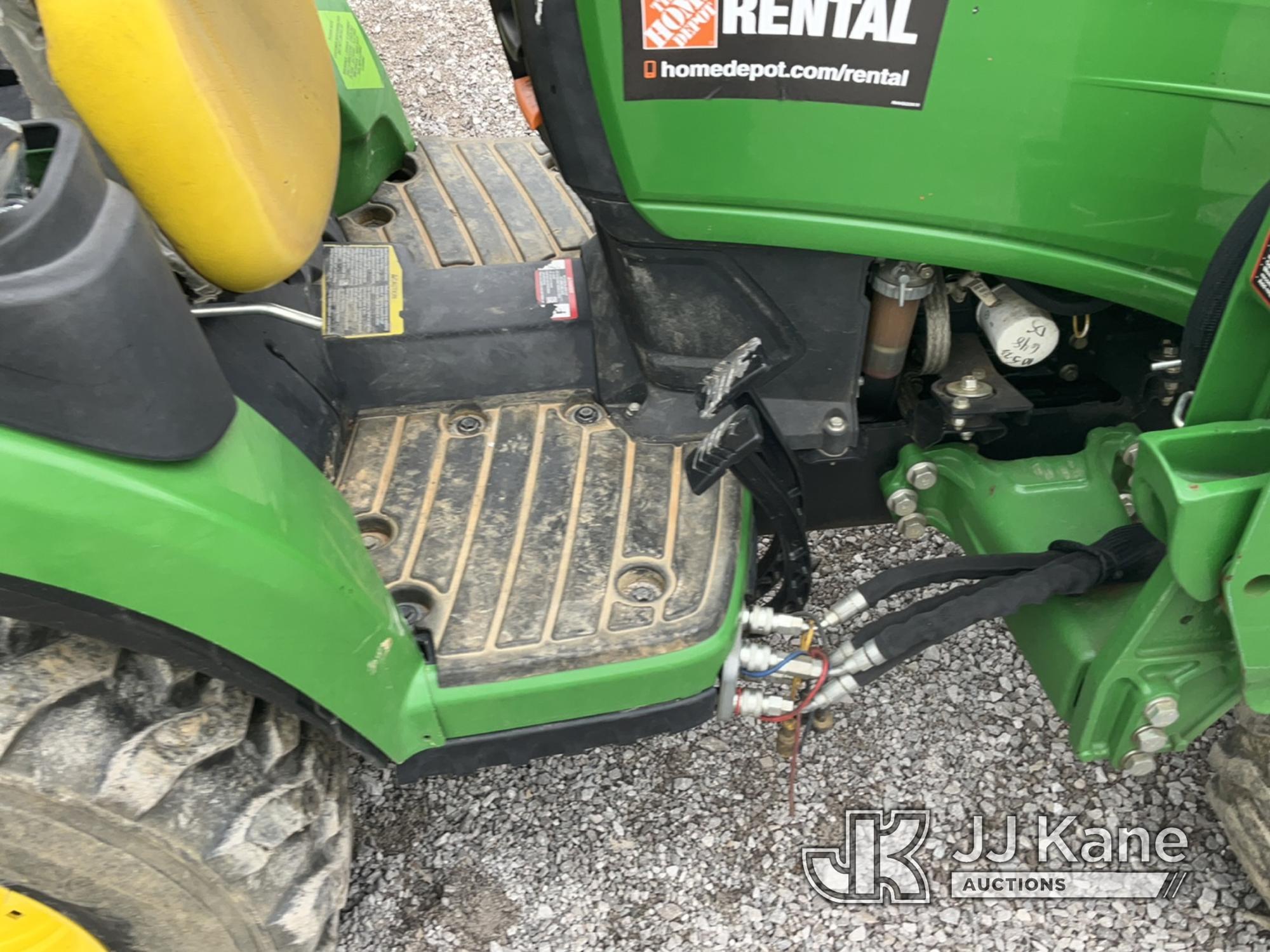 (Verona, KY) 2020 John Deere 2025R Mini Tractor Loader Backhoe Runs, Moves & Operates