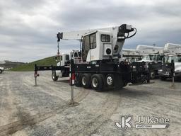 (Mount Airy, NC) Altec AC40-152S, Hydraulic Truck Crane rear mounted on 2016 Peterbilt 365 Tri-Axle