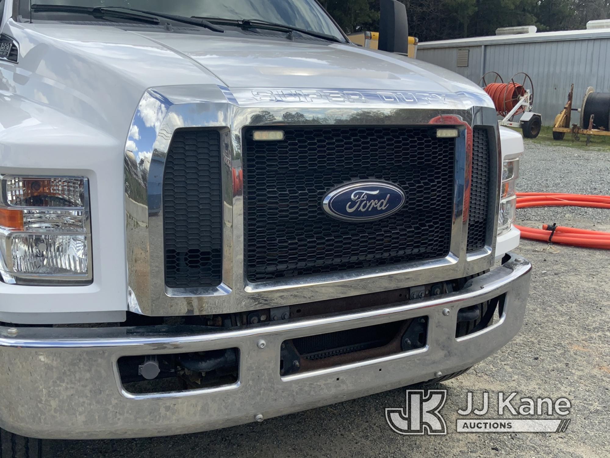 (Archdale, NC) 2018 Ford F650 Flatbed Truck Runs, Moves