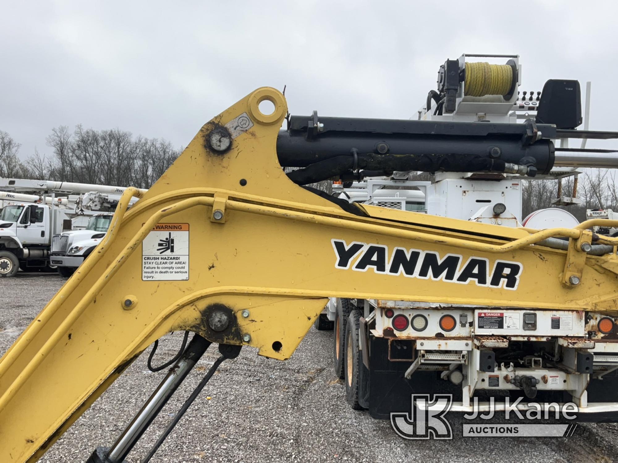 (Verona, KY) 2014 Yanmar VIO25-6A Mini Hydraulic Excavator Runs, Moves & Operates) (Boom Will Not Sw