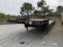 (Villa Rica, GA) 1997 Trail King TK70 HT Lowboy Trailer Hydraulic tail trailer GAWR: 17,640 LBS, GVW