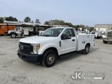 (Chester, VA) 2017 Ford F250 Service Truck, (Southern Company Unit) Runs & Moves