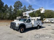 Altec AT200A, Articulating & Telescopic Non-Insulated Bucket Truck mounted behind cab on 2015 Ford F