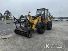 Cat 918M Articulating Wheel Loader Runs, Moves & Operates)( Jump To Start, Loader Arm Has Been Repai