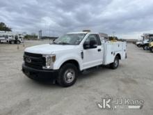 2018 Ford F250 Service Truck, (Southern Company Unit) Not Running, Cranks, Does Not Start) (Operatin