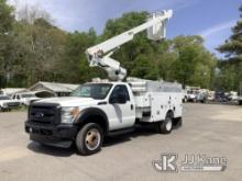 Altec AT200-A, Articulating & Telescopic Bucket mounted behind cab on 2012 Ford F450 Service Truck R