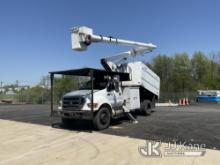 (Elizabethtown, KY) Altec LR756, Over-Center Bucket Truck mounted behind cab on 2015 Ford F750 Chipp