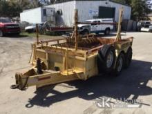 1999 Crosley T/A Reel/Material Trailer, 12ft x 7ft Good Condition, Towable